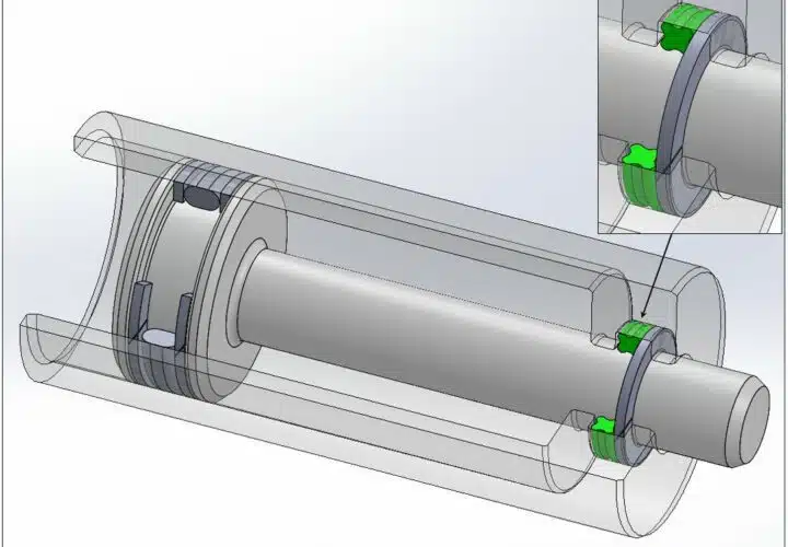 Illustration joint quadrilobe, également appelé joint 4 lobes